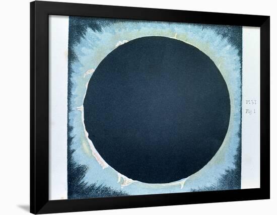 Solar Corona and Prominences 1860-null-Framed Giclee Print