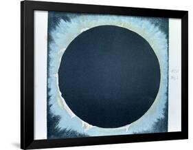 Solar Corona and Prominences 1860-null-Framed Giclee Print