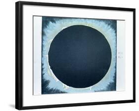Solar Corona and Prominences 1860-null-Framed Giclee Print