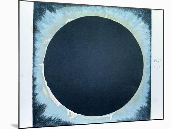 Solar Corona and Prominences 1860-null-Mounted Giclee Print