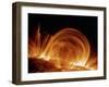 Solar Coronal Loops-null-Framed Premium Photographic Print