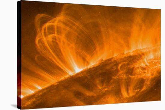 Solar Coronal Loops-null-Stretched Canvas