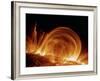 Solar Coronal Loops-null-Framed Photographic Print