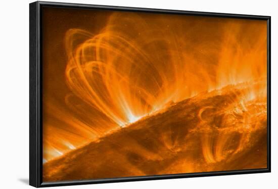 Solar Coronal Loops-null-Framed Photographic Print