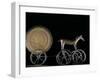 Solar Disk with Chariot and Horse Replica, Bronze Age, Germany-Kenneth Garrett-Framed Photographic Print