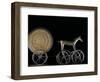 Solar Disk with Chariot and Horse Replica, Bronze Age, Germany-Kenneth Garrett-Framed Photographic Print