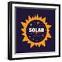 Solar Eclipse Banner-Elena Bikkulova-Framed Photographic Print