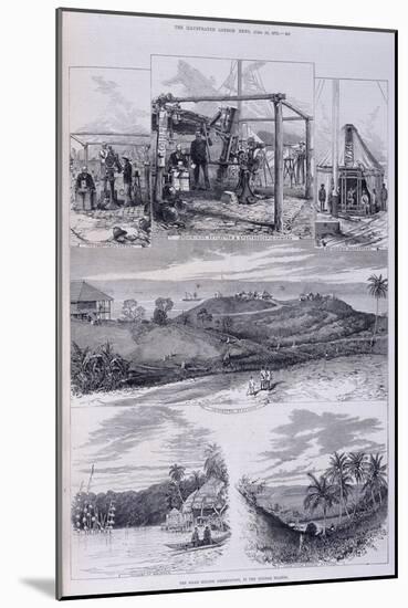Solar Eclipse Observatory, Nicobar Islands, C1875-null-Mounted Giclee Print