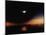 Solar Eclipse Seen from a Plane-Roger Ressmeyer-Mounted Photographic Print