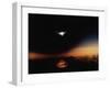 Solar Eclipse Seen from a Plane-Roger Ressmeyer-Framed Photographic Print
