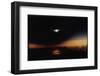 Solar Eclipse Seen from a Plane-Corbis-Framed Premium Photographic Print