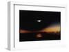 Solar Eclipse Seen from a Plane-Corbis-Framed Premium Photographic Print