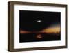 Solar Eclipse Seen from a Plane-Corbis-Framed Photographic Print