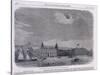 Solar Eclipse Seen over the Royal Observatory, Greenwich, 1858-null-Stretched Canvas