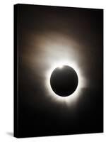 Solar Eclipse with Diamond Ring Effect, Queensland, Australia-Stocktrek Images-Stretched Canvas