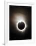 Solar Eclipse with Diamond Ring Effect, Queensland, Australia-Stocktrek Images-Framed Photographic Print