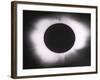 Solar Eclipse with outer Corona-Science Source-Framed Giclee Print