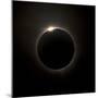 Solar Eclipse with Prominences And Diamond Ring Effect-Stocktrek Images-Mounted Premium Photographic Print