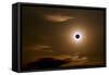 Solar Eclipse-null-Framed Stretched Canvas