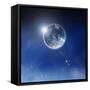 Solar Eclipse-Colin Anderson-Framed Stretched Canvas