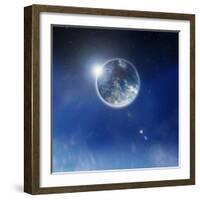 Solar Eclipse-Colin Anderson-Framed Photographic Print