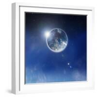 Solar Eclipse-Colin Anderson-Framed Photographic Print