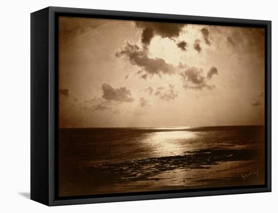 Solar Effect - Ocean, 1857-Gustave Le Gray-Framed Stretched Canvas
