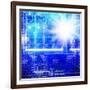 Solar Electric Power Industry-Alex150770-Framed Art Print