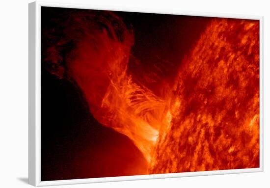 Solar Eruption NASA-null-Framed Poster