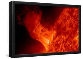 Solar Eruption NASA-null-Framed Poster