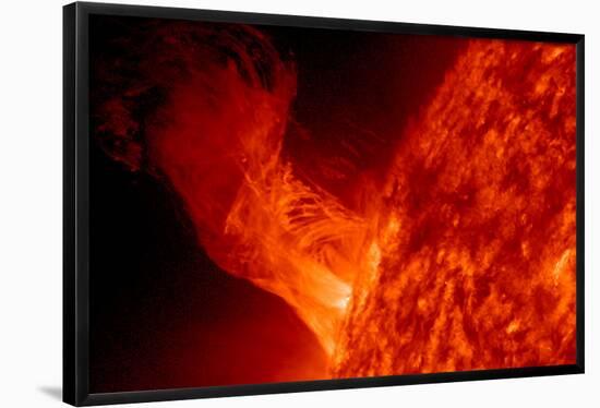 Solar Eruption NASA-null-Framed Poster