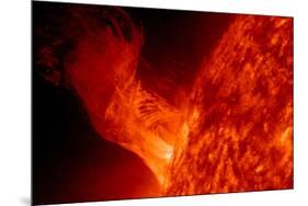 Solar Eruption NASA-null-Mounted Poster