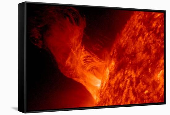 Solar Eruption NASA-null-Framed Stretched Canvas