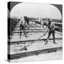 Solar Evaporation, Salt Manufacture, Syracuse, New York, USA, 20th Century-null-Stretched Canvas