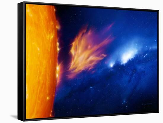 Solar Flare-Detlev Van Ravenswaay-Framed Stretched Canvas