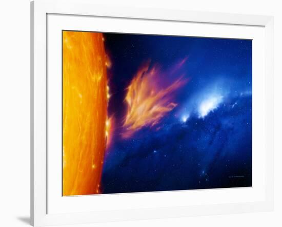 Solar Flare-Detlev Van Ravenswaay-Framed Photographic Print