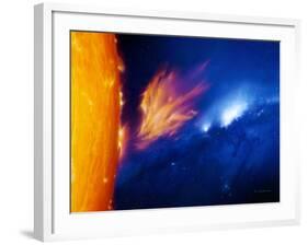 Solar Flare-Detlev Van Ravenswaay-Framed Photographic Print