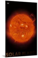 Solar Flares-null-Mounted Poster