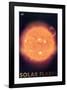 Solar Flares-null-Framed Art Print