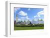 Solar Garden at Transit Station-jrferrermn-Framed Photographic Print