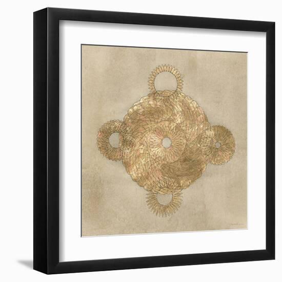 Solar Medallion II-Vanna Lam-Framed Art Print