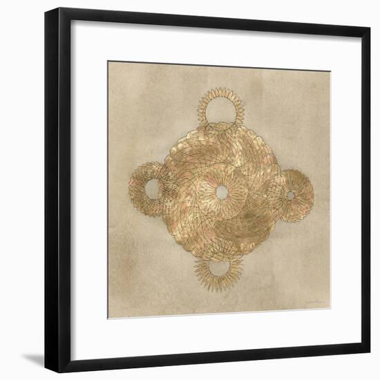 Solar Medallion II-Vanna Lam-Framed Art Print