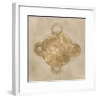 Solar Medallion II-Vanna Lam-Framed Art Print