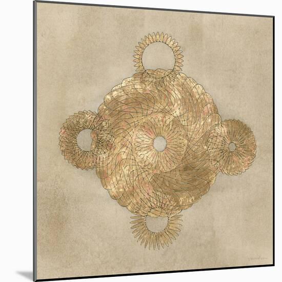 Solar Medallion II-Vanna Lam-Mounted Art Print