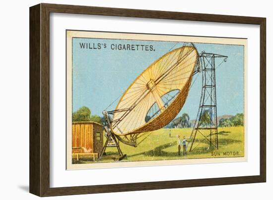 Solar Motor by Aubrey Eneas of Boston, C1905-null-Framed Giclee Print