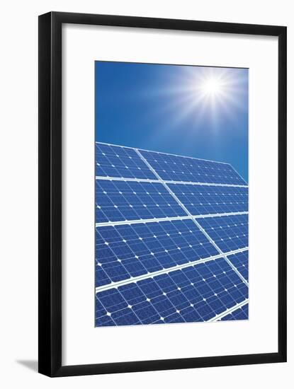 Solar Panels In the Sun-Detlev Van Ravenswaay-Framed Photographic Print