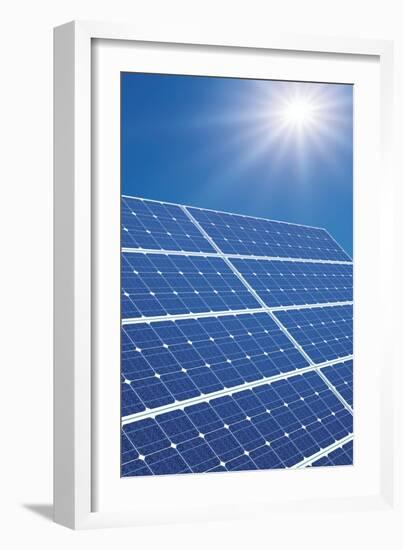 Solar Panels In the Sun-Detlev Van Ravenswaay-Framed Photographic Print