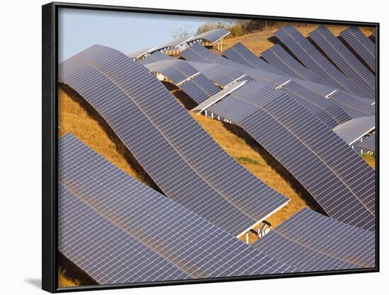 Solar Plant, Lucainena De Las Torres, Almeria, Andalucia, Spain, Europe-Marco Cristofori-Framed Photographic Print