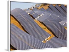 Solar Plant, Lucainena De Las Torres, Almeria, Andalucia, Spain, Europe-Marco Cristofori-Framed Photographic Print