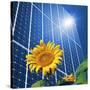 Solar Power, Conceptual Artwork-Detlev Van Ravenswaay-Stretched Canvas